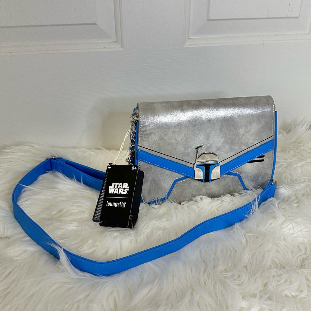 Loungefly Metallic Star Wars Jango Fett Purse